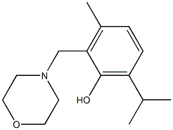 6-Isopropyl-2-morpholinomethyl-3-methylphenol