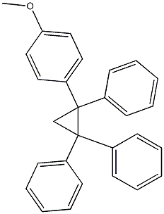  1-(4-Methoxyphenyl)-1,2,2-triphenylcyclopropane
