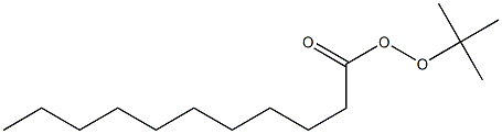 Undecaneperoxoic acid 1,1-dimethylethyl ester Structure