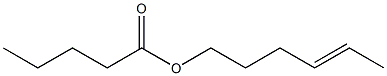 吉草酸4-ヘキセニル 化学構造式