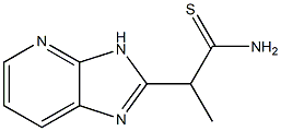 2-(3H-Imidazo[4,5-b]pyridin-2-yl)propanethioamide Structure