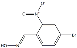 4-Bromo-2-nitrobenzaldehyde oxime Structure