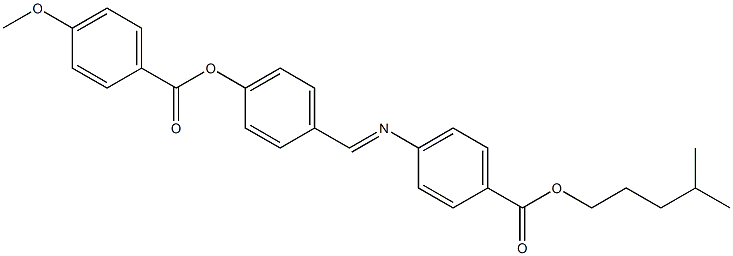 4-[4-(4-Methoxybenzoyloxy)benzylideneamino]benzoic acid isohexyl ester