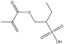 1-(Methacryloyloxymethyl)-1-propanesulfonic acid 结构式