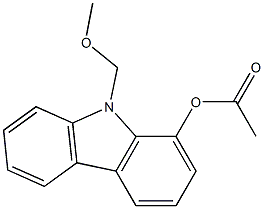 1-Acetoxy-9-(methoxymethyl)-9H-carbazole