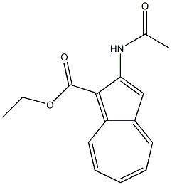 2-(Acetylamino)azulene-1-carboxylic acid ethyl ester