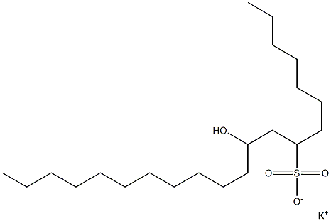 10-Hydroxyhenicosane-8-sulfonic acid potassium salt|