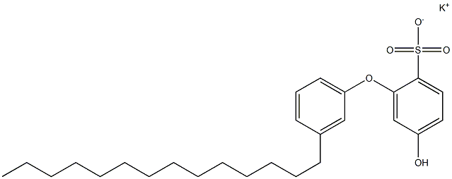 5-Hydroxy-3'-tetradecyl[oxybisbenzene]-2-sulfonic acid potassium salt