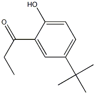 5'-tert-Butyl-2'-hydroxypropiophenone Structure