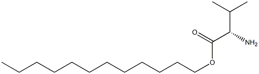 (S)-2-Amino-3-methylbutanoic acid dodecyl ester Struktur