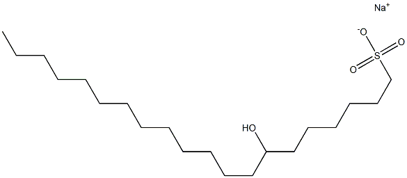 7-Hydroxyicosane-1-sulfonic acid sodium salt