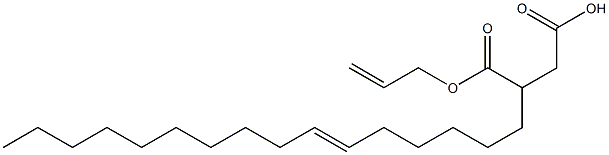 3-(6-Hexadecenyl)succinic acid 1-hydrogen 4-allyl ester