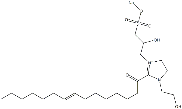1-(2-Hydroxyethyl)-3-[2-hydroxy-3-(sodiooxysulfonyl)propyl]-2-(8-pentadecenoyl)-2-imidazoline-3-ium