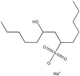 8-Hydroxytridecane-6-sulfonic acid sodium salt