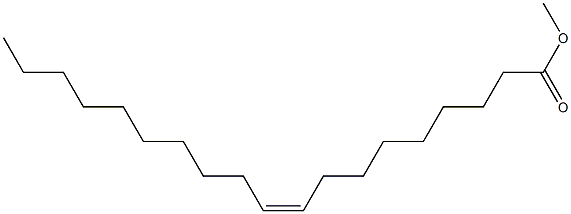 (Z)-9-Nonadecenoic acid methyl ester Structure