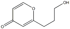  2-(3-Hydroxypropyl)-4H-pyran-4-one