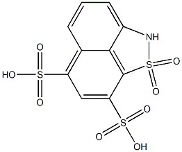 4,5-(Iminosulfonyl)-1,3-naphthalenedisulfonic acid Structure