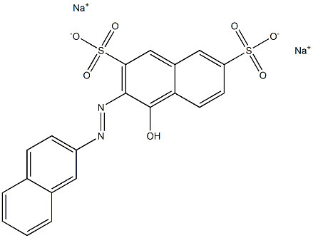 4-Hydroxy-3-(2-naphtylazo)-2,7-naphthalenedisulfonic acid disodium salt