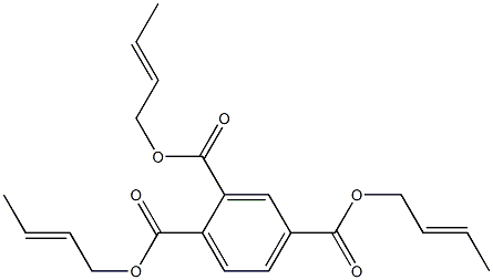  1,2,4-Benzenetricarboxylic acid tri(2-butenyl) ester