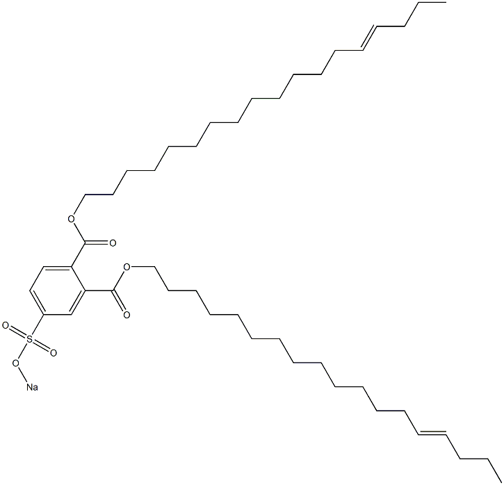 4-(Sodiosulfo)phthalic acid di(14-octadecenyl) ester