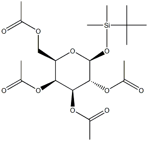 tert. Butyldimethylsilyl 2,3,4,6 - Tetra-O-acetyl-beta-D-galactopyranoside
