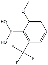 2-methoxy-6-(trifluoromethyl)phenylboronic acid Structure