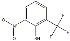2-nitro-6-(trifluoromethyl)benzenethiol Struktur