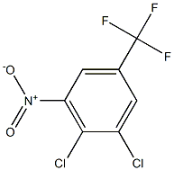 3,4-二氯-5-硝基三氟甲苯 结构式
