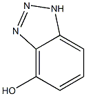 4-羟基-1H-苯并三氮唑, , 结构式