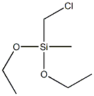 (氯甲基)甲基二乙氧基硅烷, , 结构式
