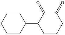 双环己基二酮, , 结构式