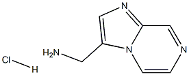 1-imidazo[1,2-a]pyrazin-3-ylmethanamine hydrochloride 结构式