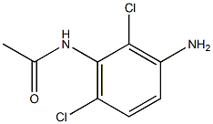 N-(3-amino-2,6-dichlorophenyl)acetamide Struktur