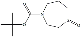 tert-butyl 1,4-thiazepane-4-carboxylate 1-oxide Struktur