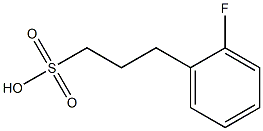 3-(2-Fluoro-phenyl)-propane-1-sulfonic acid Structure