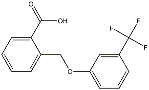 2-((3-(trifluoromethyl)phenoxy)methyl)benzoic acid|