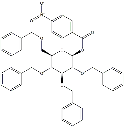 2,3,4,6-Tetra-O-benzyl-1-O-(4-nitrobenzoyl)-b-D-glucopyranose