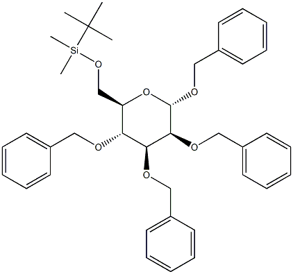 1,2,3,4-Tetra-O-benzyl-6-O-tert-butyldimethylsilyl-a-D-mannopyranose