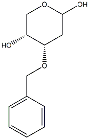 3-O-苄基-2-脱氧D-阿拉伯糖, , 结构式