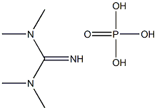 tetramethylguanidine dihydrogen phosphate Struktur
