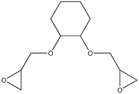 1,2-环己二醇二缩水甘油醚, , 结构式