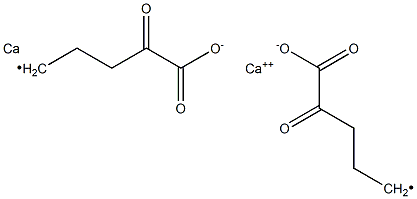 Α-酮缬氨酸钙, , 结构式