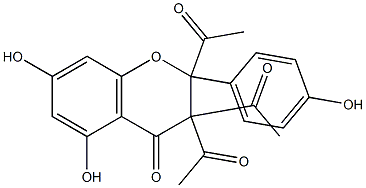 Triacetyl naringenin, , 结构式
