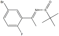 (R)-N-(1-(5-bromo-2-fluorophenyl)ethylidene)-2-methylpropane-2-sulfinamide