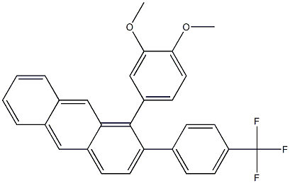  1-(3,4-二甲氧基苯基)-2-(4-三氟甲苯基)吲哚