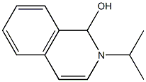 2-isopropyl-1-hydroxyisoquinoline Struktur