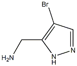 (4-Bromo-2H-pyrazol-3-yl)-methyl-amine Struktur