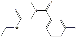 N-ETHYL-2-[N-ETHYL-1-(3-IODOPHENYL)FORMAMIDO]ACETAMIDE