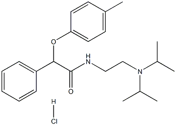 N-[2-(DIISOPROPYLAMINO)ETHYL]-2-(4-METHYLPHENOXY)-2-PHENYLACETAMIDE HYDROCHLORIDE