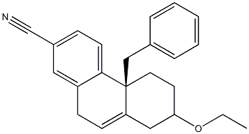 (4BS)-4B-BENZYL-7-ETHOXY-4B,5,6,7,8,10-HEXAHYDRO-2-PHENANTHRENECARBONITRILE price.